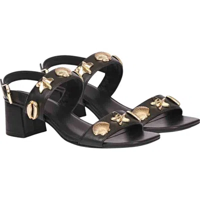Saint G Uri Slingback Sandal In Black