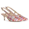 Saint G Women's Abril - Heel Sandals - Rainbow In Black