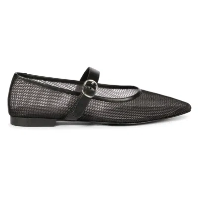 SAINT G WOMEN'S BEGONIA - FLAT BALLERINAS - BLACK