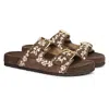 Saint G Women's Brown Angela - Flat Sandals - Chocolate In Brown