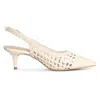 Saint G Women's Brown Benni - Heel Sandals - Ivory In Brown