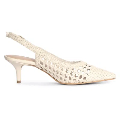 Saint G Women's Brown Benni - Heel Sandals - Ivory