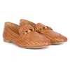 SAINT G WOMEN'S BROWN MARISA CUOIO - FLAT LOAFERS