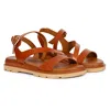 Saint G Kamla Slingback Sandal In Brown
