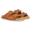 Saint G Women's Gold Angela - Flat Sandals - Taupe In Gold