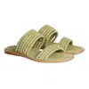 Saint G Zoya Safari Sandal In Green