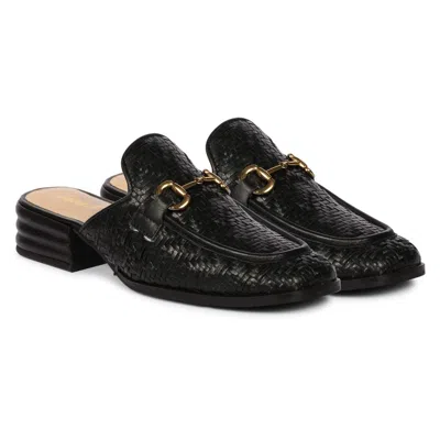 Saint G Women's Izaan - Heeled Mule - Black
