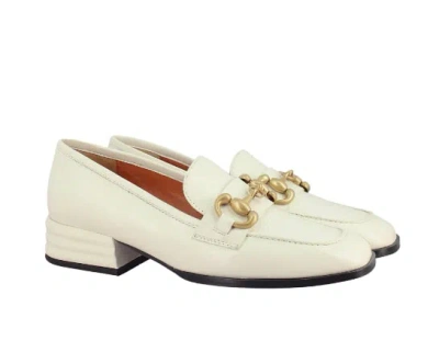 Saint G Women's Jacqueline Off White - Flat Loafers