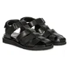 Saint G Neive Ankle Strap Fisherman Sandal In Black
