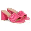 Saint G Bethany Hot Pink Sandal In Pink/purple