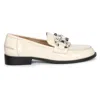 Saint G Livia Bit Loafer In White