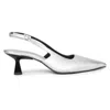 Saint G Cynara Slingback Pointed Toe Pump In White