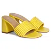 Saint G Bethany Yellow Sandal In Yellow/orange