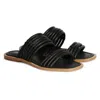 Saint G Zoya Slide Sandal In Black