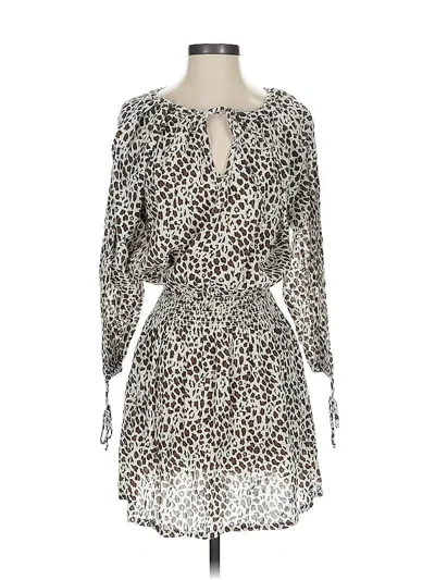 Pre-owned Saint Germain Paris Cocktail Dress In Silver