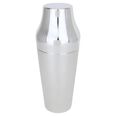 Pre-owned Saint Hilaire 1 Art Deco Silver Plate Cocktail Boston-style Shaker By St Hilaire, Paris, 1940s
