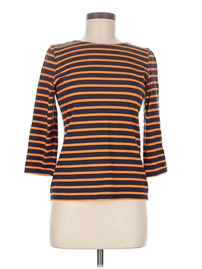 Pre-owned Saint James 3/4 Sleeve T-shirt In Orange