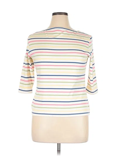 Pre-owned Saint James 3/4 Sleeve T-shirt In White