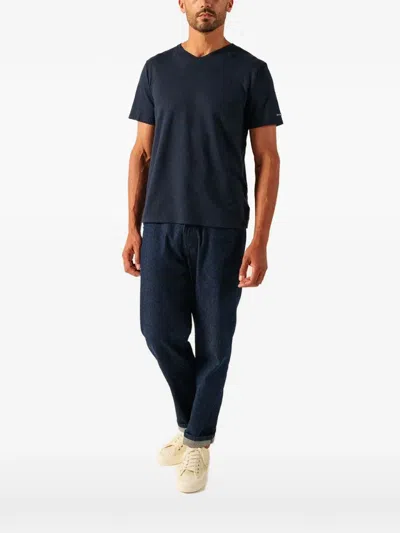 Saint James Axel Cargo Jeans In Blue