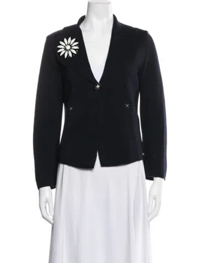 Pre-owned Saint James Blazer In Black