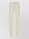 Saint James Blend Waist Pant With Slant And Slit Pockets In Neutral