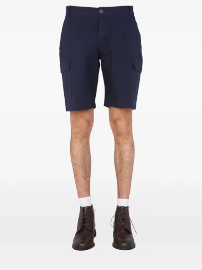 Saint James Cargo Shorts In Blue