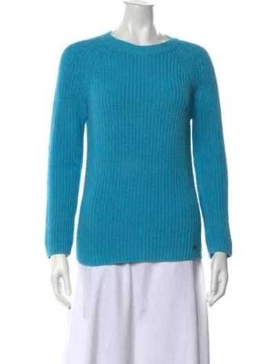 Pre-owned Saint James Crew Neck Sweater In Blue