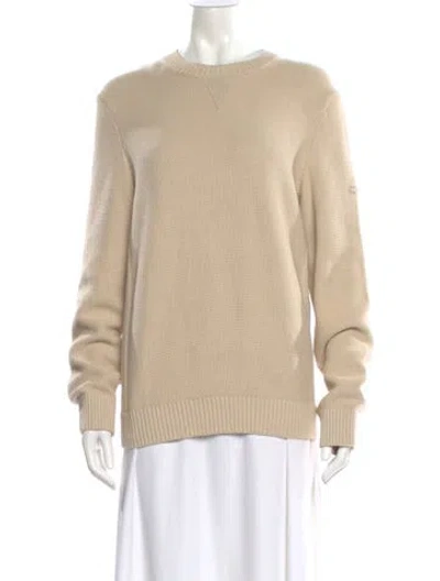 Pre-owned Saint James Crew Neck Sweater In Neutral