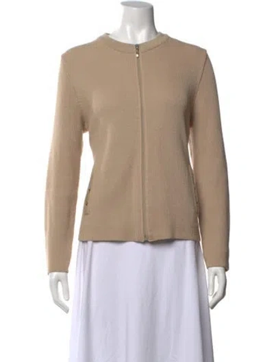Pre-owned Saint James Crew Neck Sweater In Neutrals