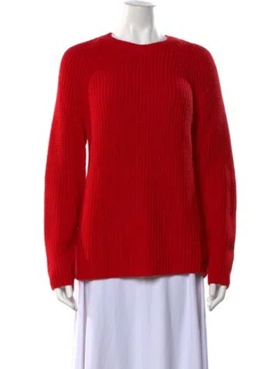 Pre-owned Saint James Crew Neck Sweater In Orange