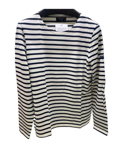 Saint James Crew Neck T-shirt In Black
