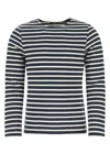 Saint James Striped Embroidered Cotton T-shirt