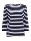 Saint James Galathee Ii T-shirt In Blue