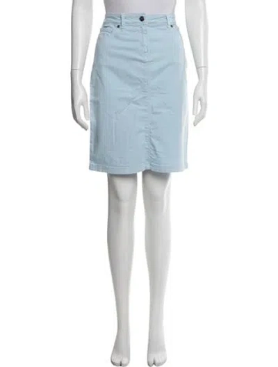 Pre-owned Saint James Knee-length Skirt In Blue