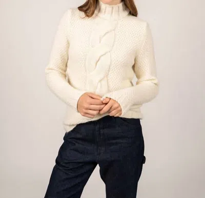 Saint James Lescun Sweater In Blanc D Hiver In Neutral