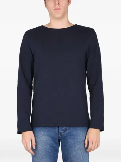 Saint James Long-sleeve T-shirt In Blue