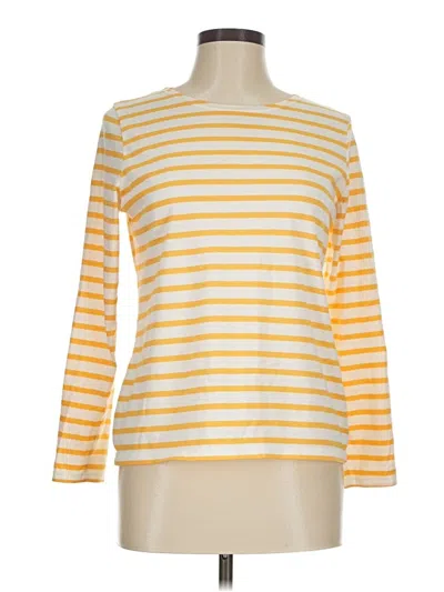 Pre-owned Saint James Long Sleeve Turtleneck In Yellow