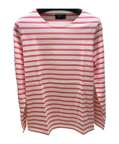 Saint James Long-sleeved T-shirt In Pink