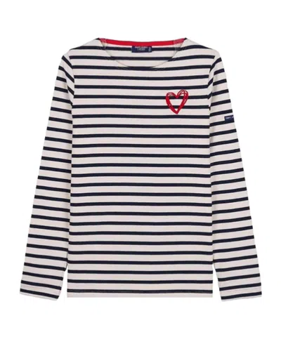 Saint James Long-sleeve T-shirt In White