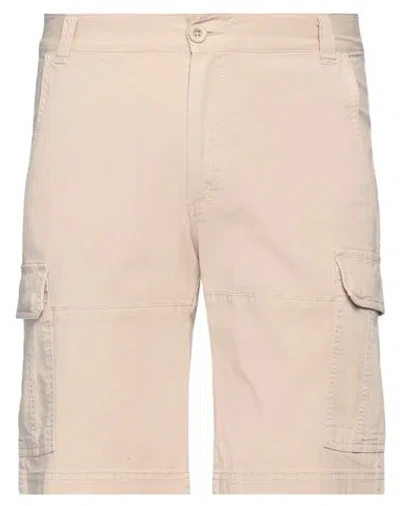 Saint James Man Shorts & Bermuda Shorts Beige Size 32 Cotton, Elastane In Neutral