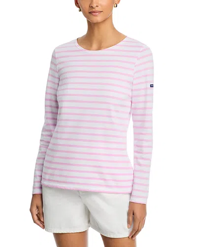 Saint James Minquidame Long Sleeve Tee In Multi