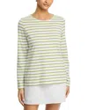 Saint James Minquidame Long Sleeve Tee In Multi