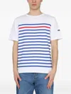Saint James Naval Striped T-shirt In Multi