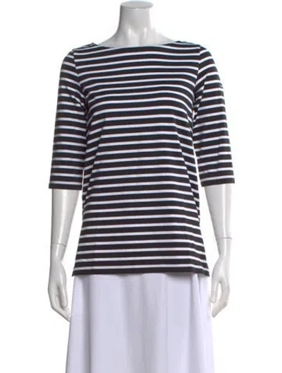Pre-owned Saint James Nylon Striped T-shirt In Multi
