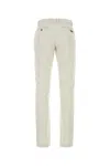 Saint James Blend Waist Pant With Slant And Slit Pockets In Neutral