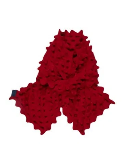 Pre-owned Saint James Scarf In Red