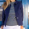 Saint James Sophie Jacket In Marine