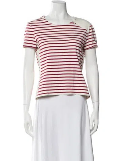 Pre-owned Saint James Striped Crew Neck T-shirt In Multi