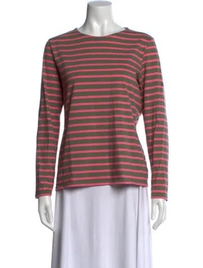 Pre-owned Saint James Striped Crew Neck T-shirt In Multi
