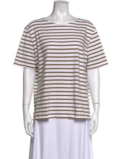 Pre-owned Saint James Striped Crew Neck T-shirt In Multi